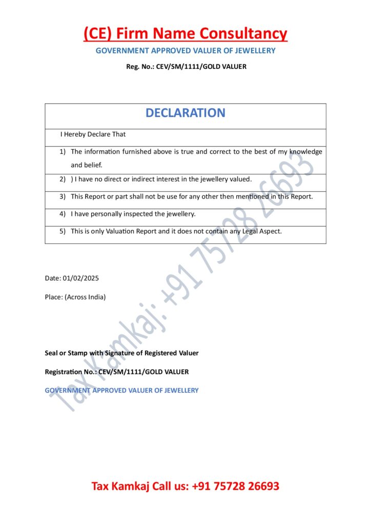 Gold Valuation Sample Draft - 3