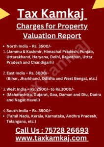 Charges for Property Valuation Report